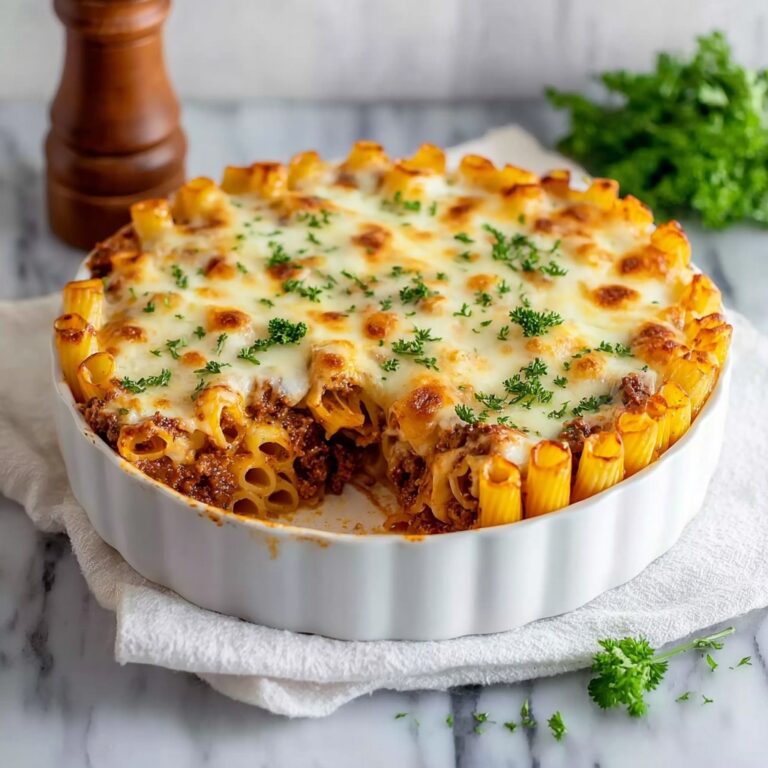 Mouthwatering Baked Ziti with Ground Beef and Cream Cheese Recipe