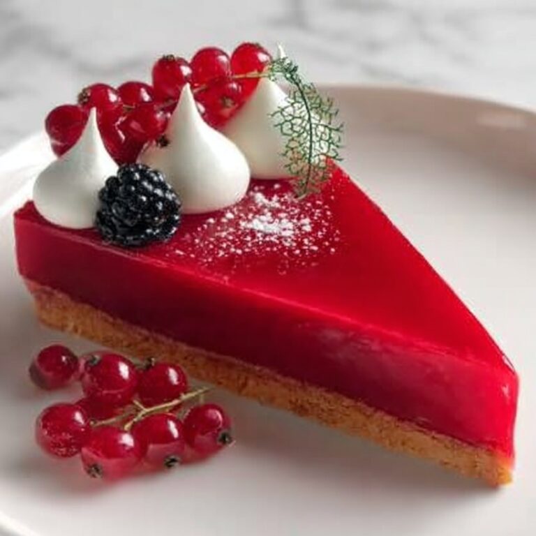 Cranberry Custard Pie – Tart & Creamy Dessert Recipe