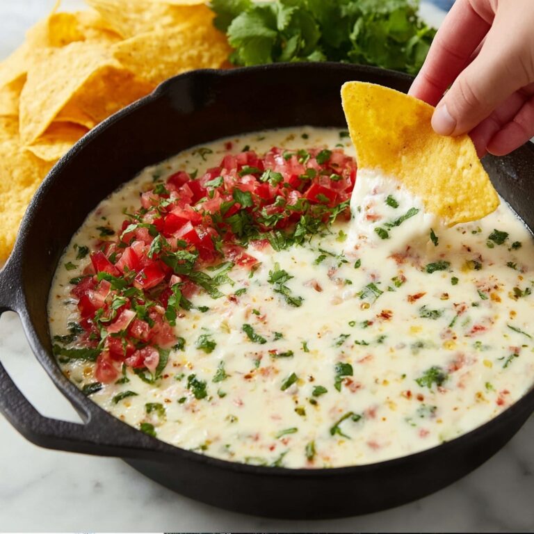 White Queso Dip (Quick & Easy!) Recipe