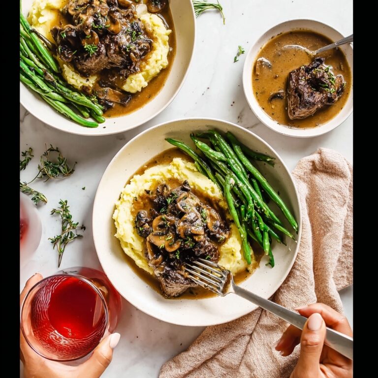 Beef Tenderloin with Mushroom Sauce Recipe