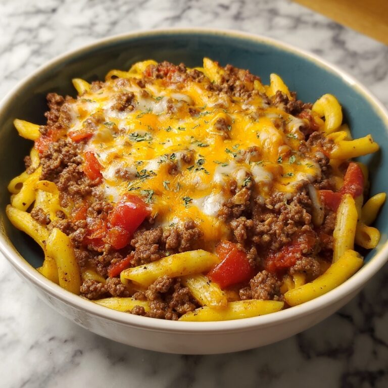 Hearty Ranch Beef Pasta Recipe