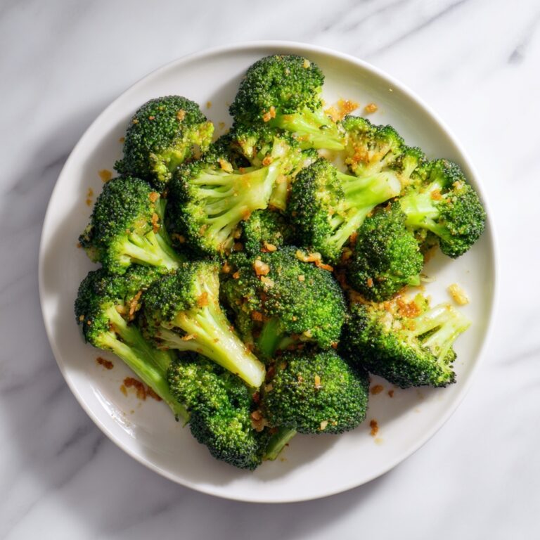 Lemon Garlic Roasted Broccoli Recipe