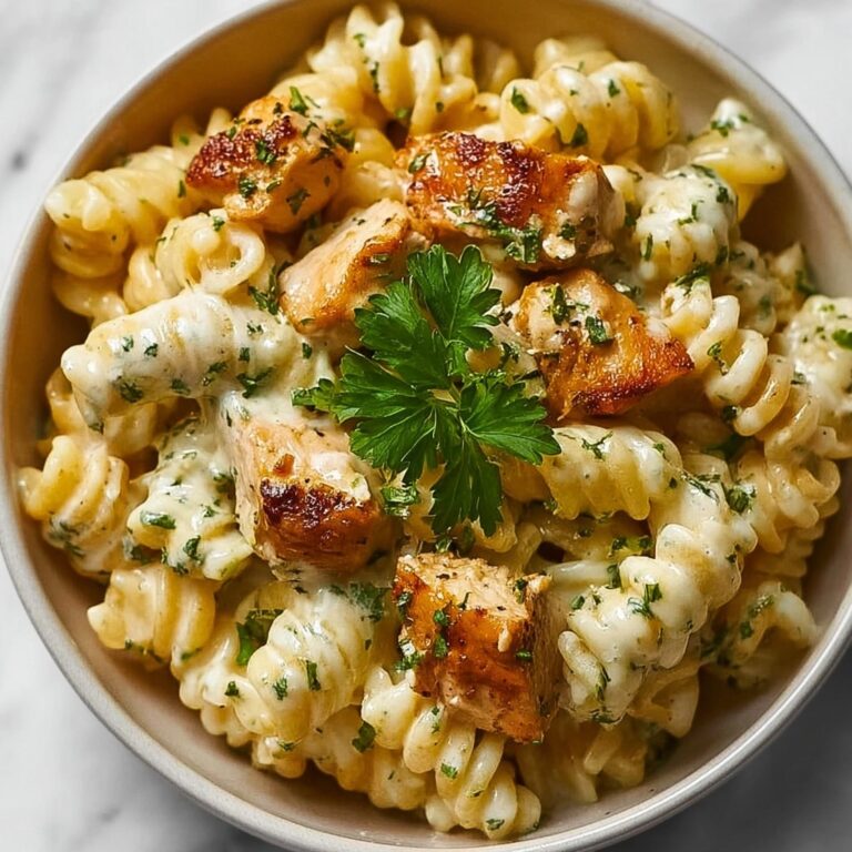 Creamy Chicken Garlic Parmesan Pasta Recipe