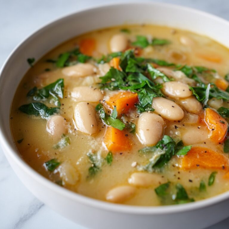 Greek White Bean Soup Recipe