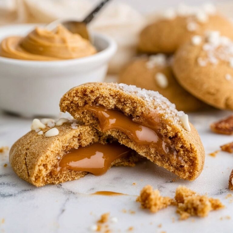 Biscoff Cookies with White Chocolate Chips and Cookie Butter Center Recipe