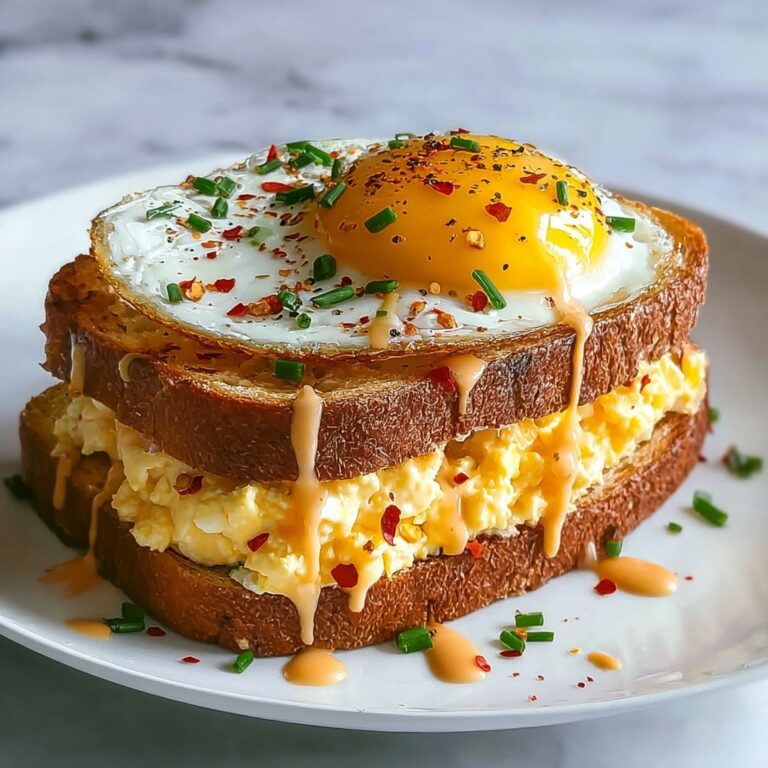 Fried Egg Spicy Mayo Recipe