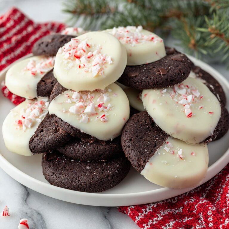 Chocolate Peppermint Slice and Bake Cookies Recipe