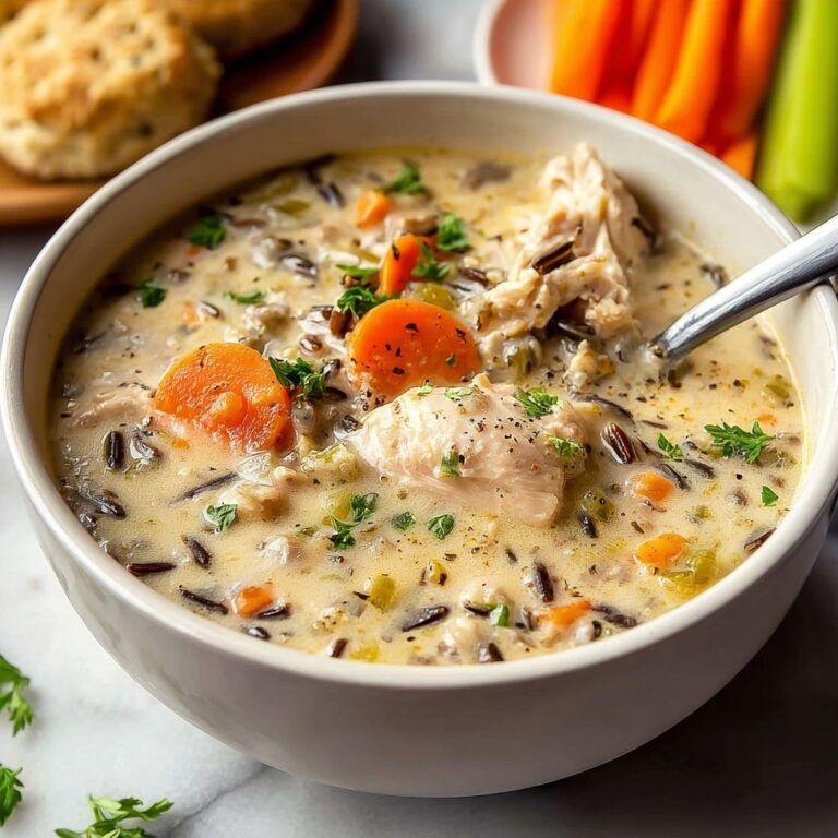 Creamy Chicken and Wild Rice Soup Recipe