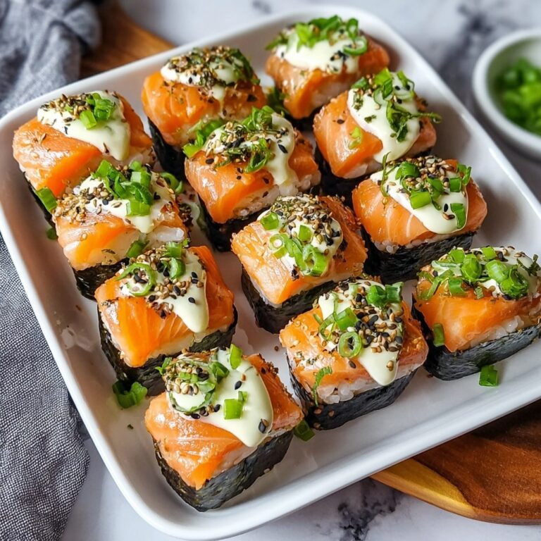 Oven-Baked Salmon Sushi Bites: A 5-Star Recipe