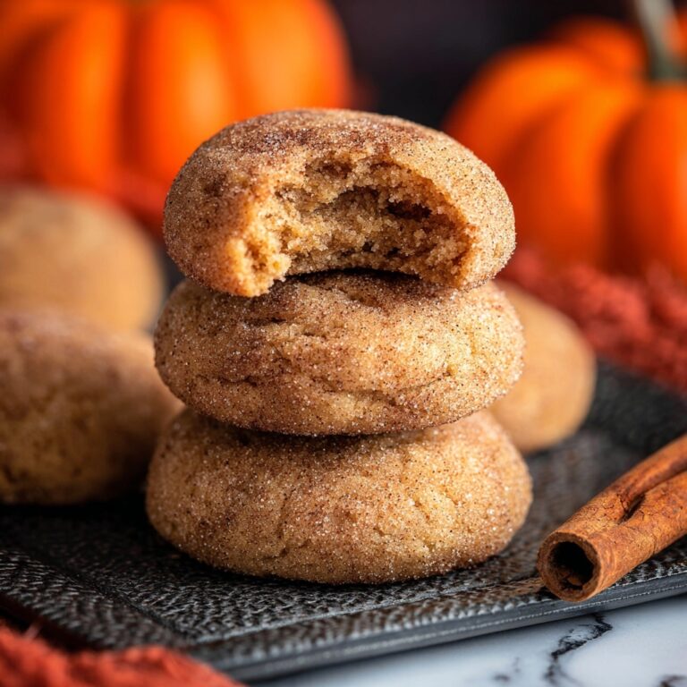 Pumpkin Snickerdoodle Cookies Recipe
