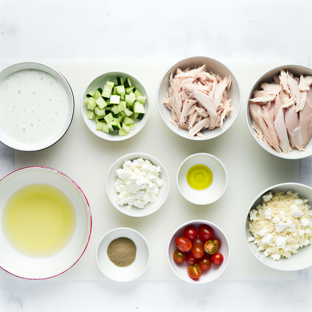 Dump-and-Bake Chicken Tzatziki Casserole Made Easy! Recipe - Recipe Image