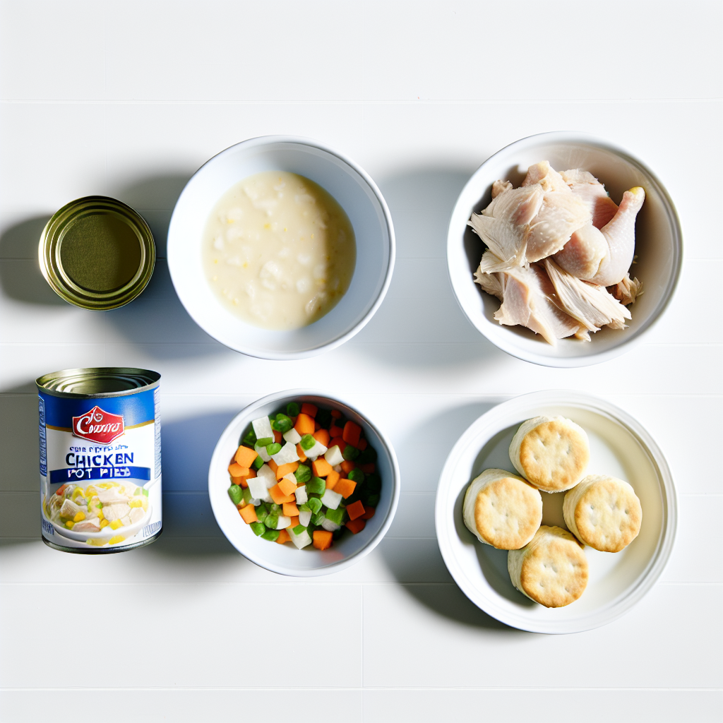 Creamy Chicken Mini Pot Pies Recipe - Recipe Image