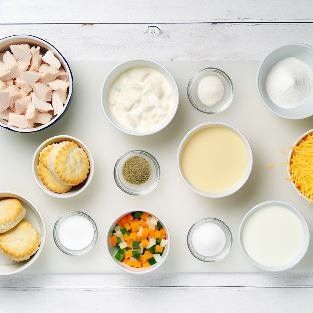 Chicken Bubble Biscuit Bake Casserole Recipe - Recipe Image