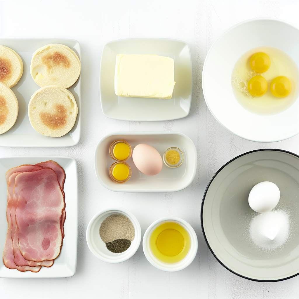 Eggs Benedict with Hollandaise Sauce Recipe - Recipe Image