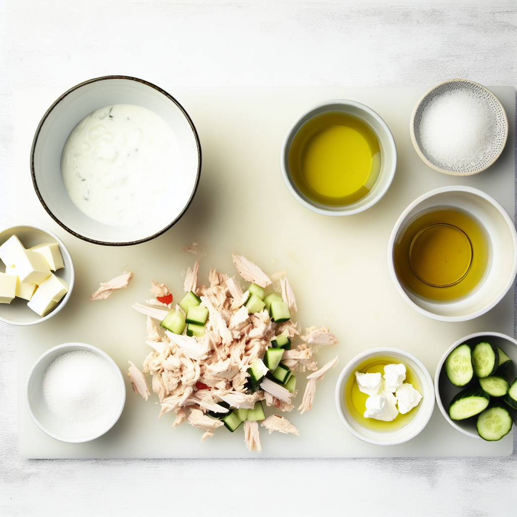 Dump-and-Bake Chicken Tzatziki Casserole for Quick Dinner! Recipe - Recipe Image