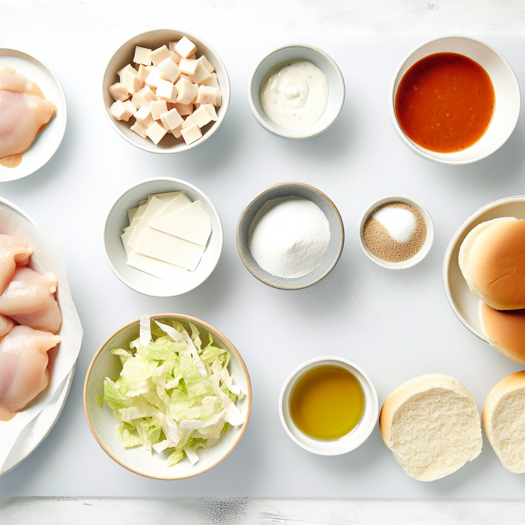 Buffalo Chicken Sliders: An Amazing Ultimate Recipe - Recipe Image