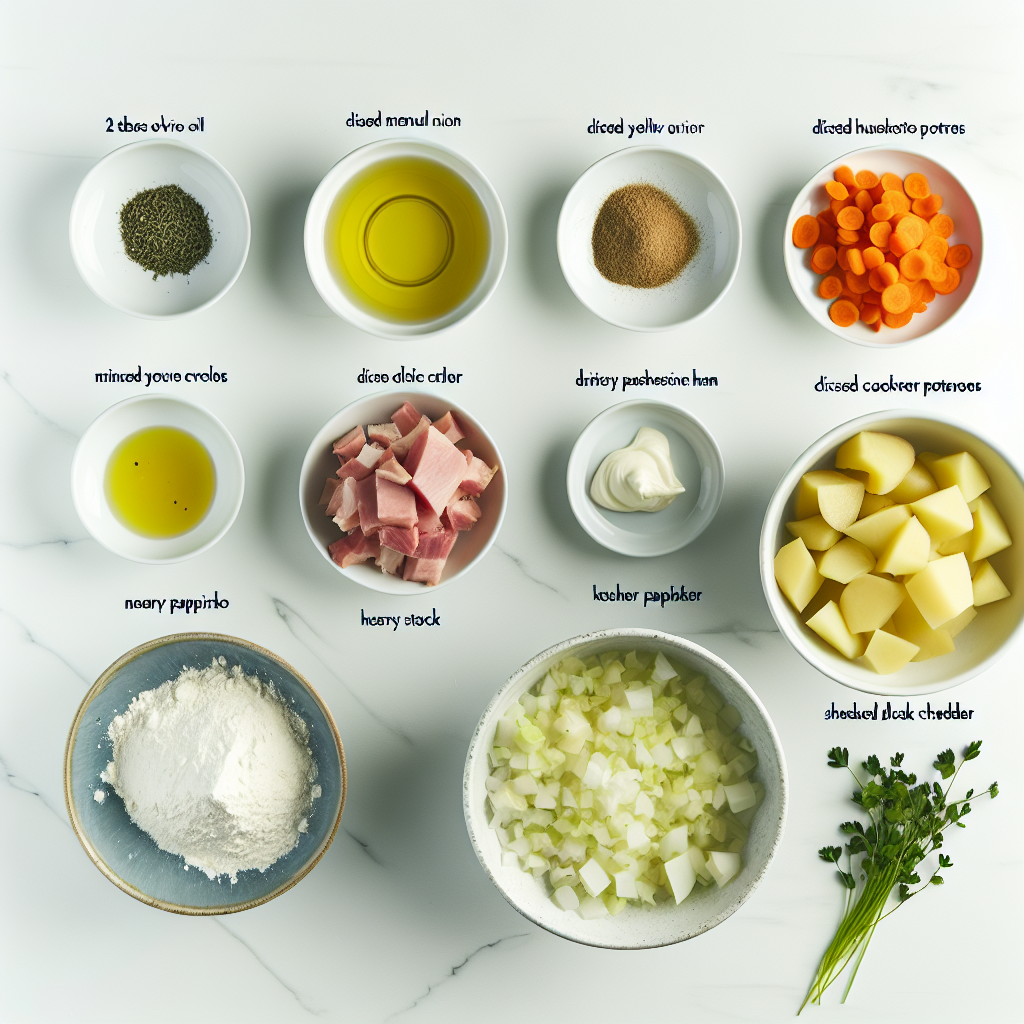 Ham and Potato Soup Recipe - Recipe Image