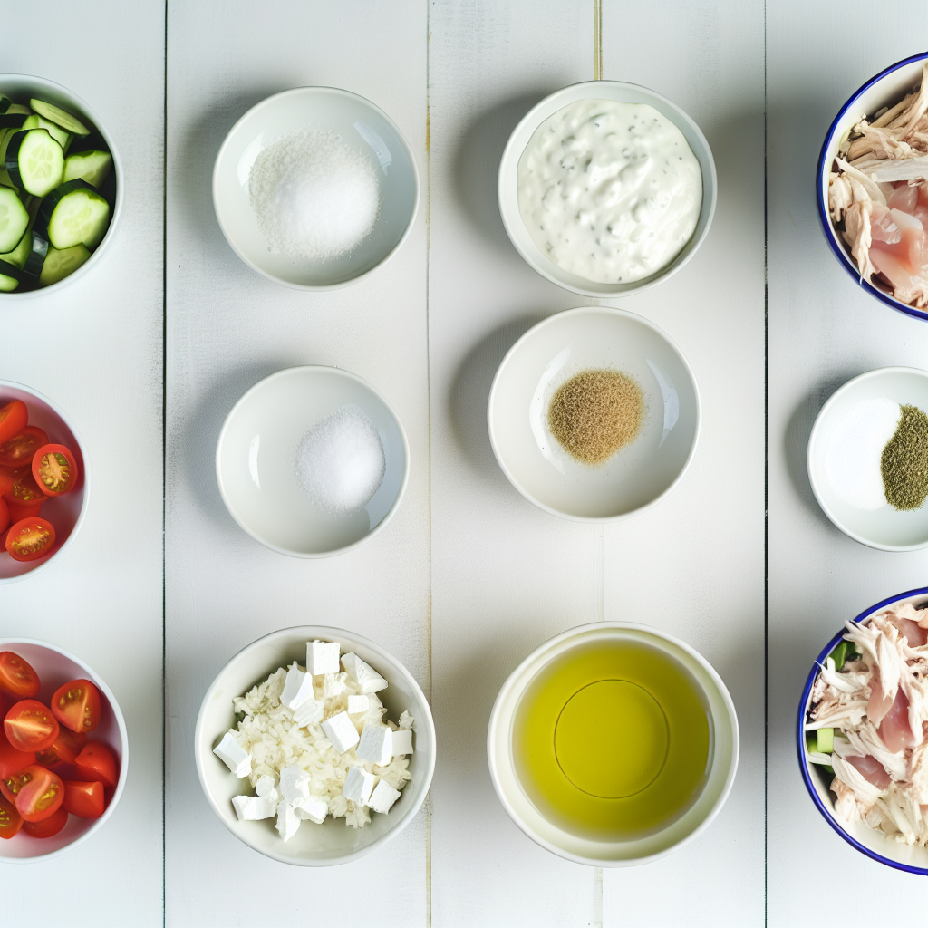 Dump-and-Bake Chicken Tzatziki Casserole for Quick Dinner Recipe - Recipe Image