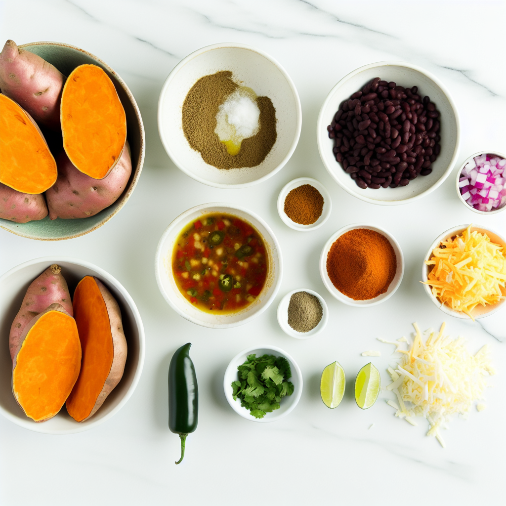 Loaded Sweet Potato Nacho Boats Recipe - Recipe Image