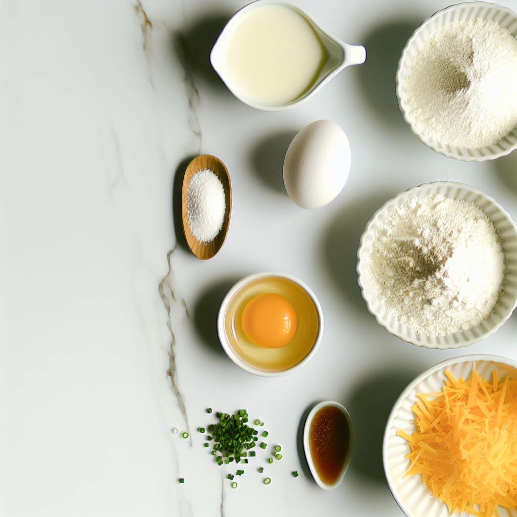 Savory Cheese Waffle Recipe - Recipe Image