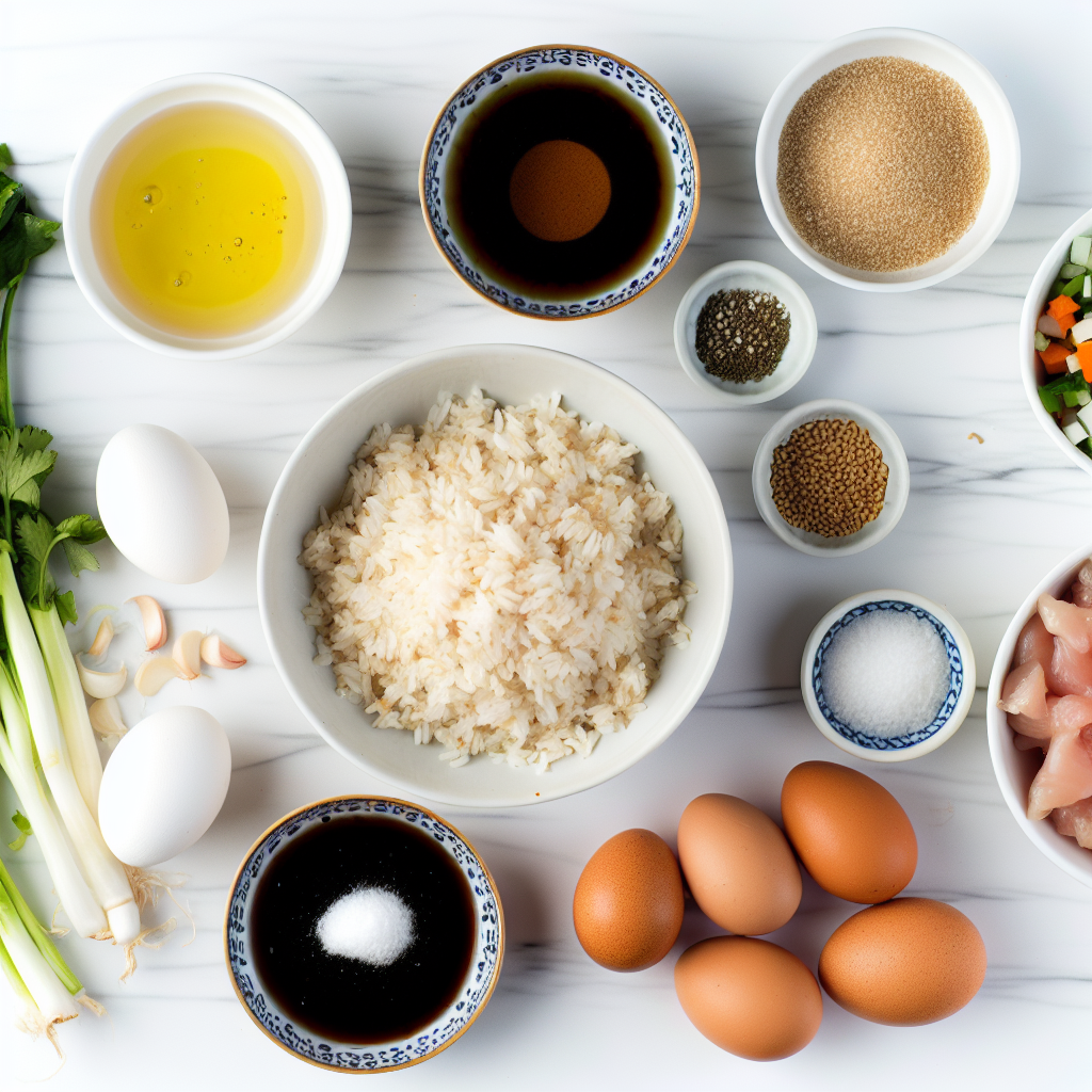 High Protein Crispy Garlic Chicken Fried Rice (Quick & Flavorful!) Recipe - Recipe Image