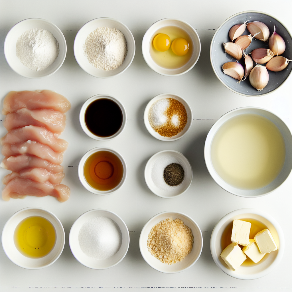 Crispy Honey Butter Garlic Chicken Strips Recipe - Recipe Image