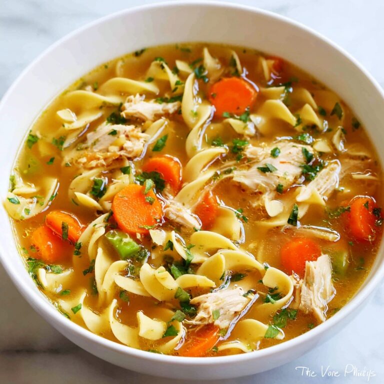 Instant Pot Chicken Noodle Soup Recipe