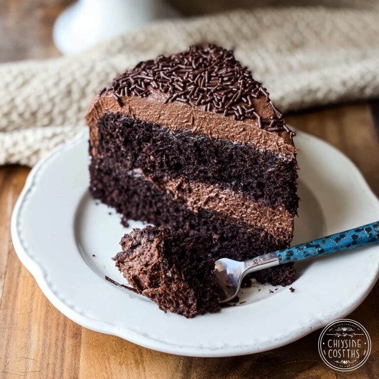 Decadent Chocolate Olive Oil Cake with Homemade Chocolate Frosting Recipe