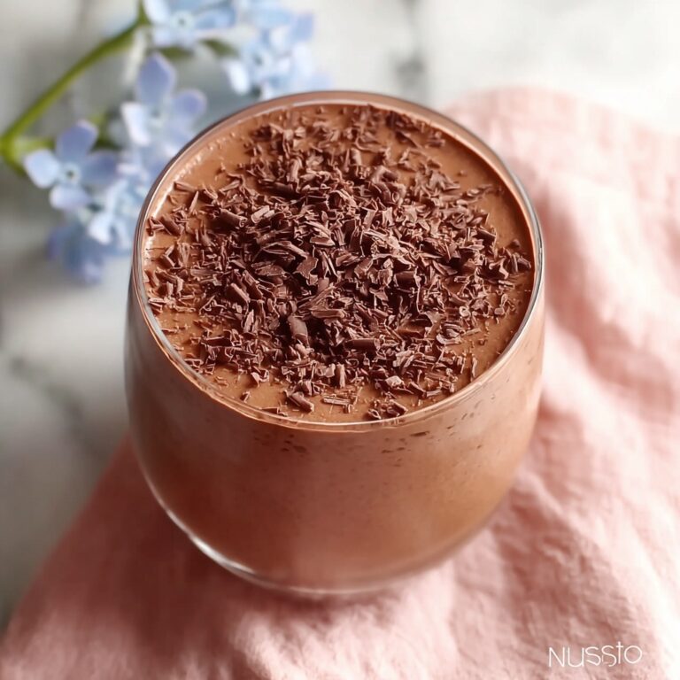 Chocolate Cottage Cheese Chia Mousse Recipe