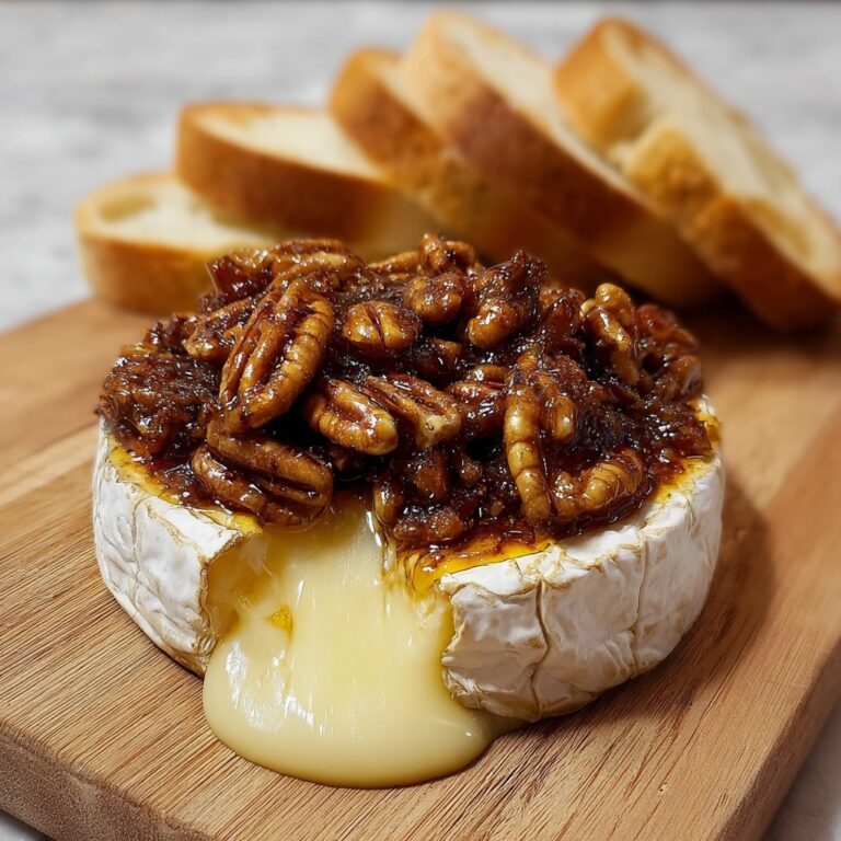 Praline Mustard Brie Appetizer Recipe