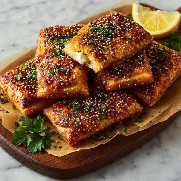 Crispy Baked Feta Rolls with Hot Chili Lemon Honey Recipe