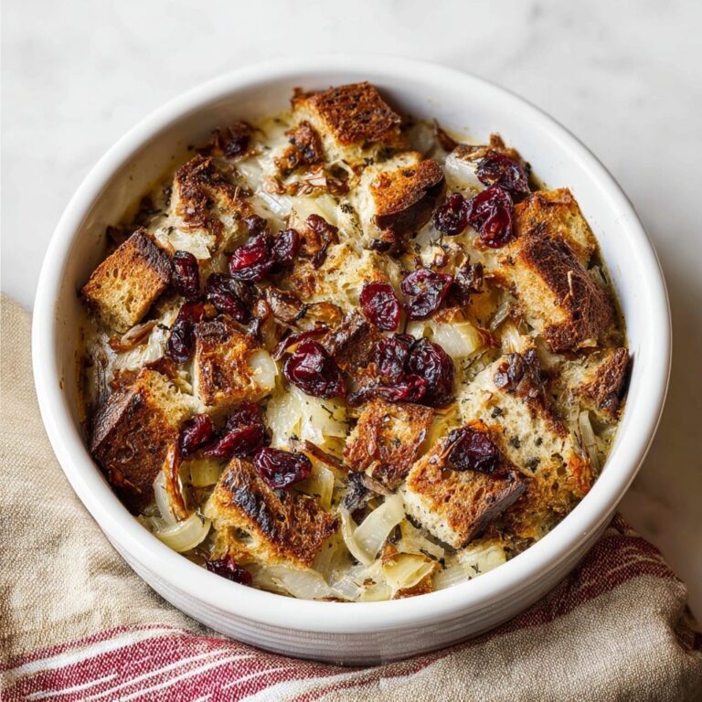 Cranberry Apple Walnut Stuffing Recipe