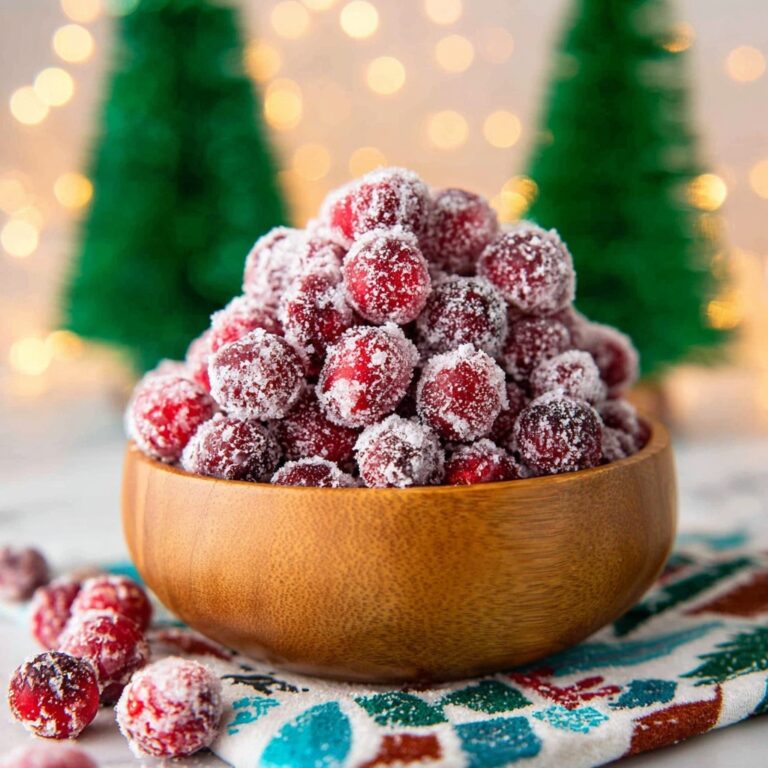 Sugared Cranberries Recipe