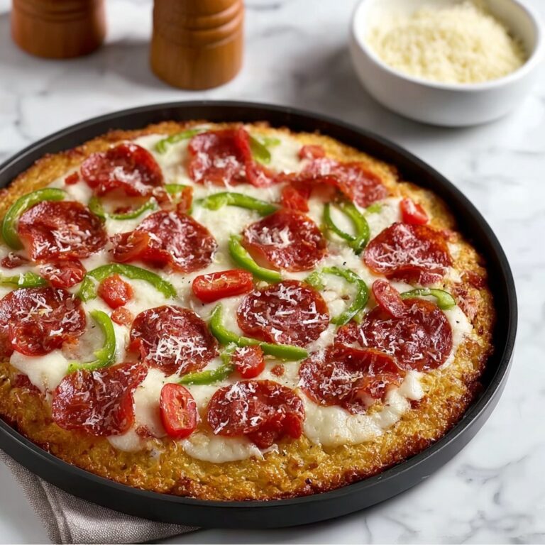 High Protein Cottage Cheese Chicken Crust Pizza Recipe