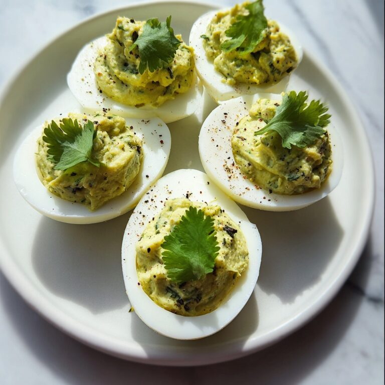 Avocado Deviled Eggs Recipe