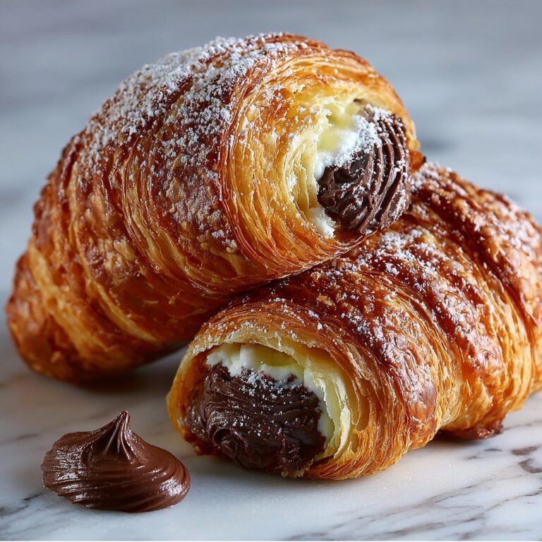 Brownie Batter Croissants: A Decadent Chocolate-Filled Pastry Recipe