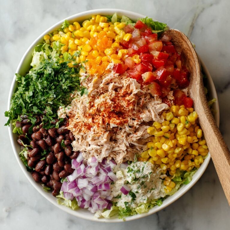 High Protein Southwest Chicken Salad Recipe