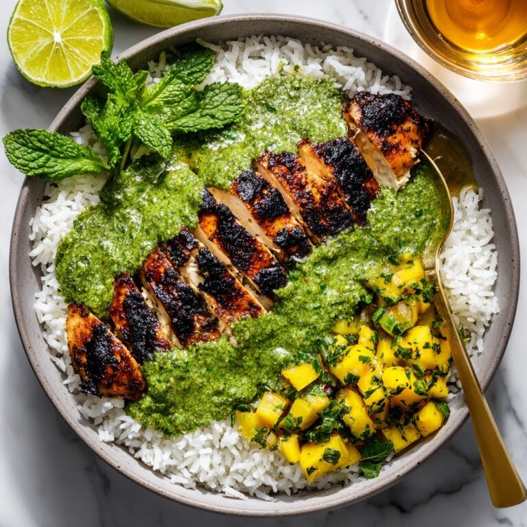 Peruvian Chicken with Creamy Green Sauce Recipe