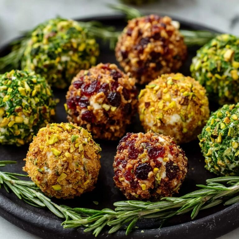 Mini Cheese Balls 3 Ways Recipe