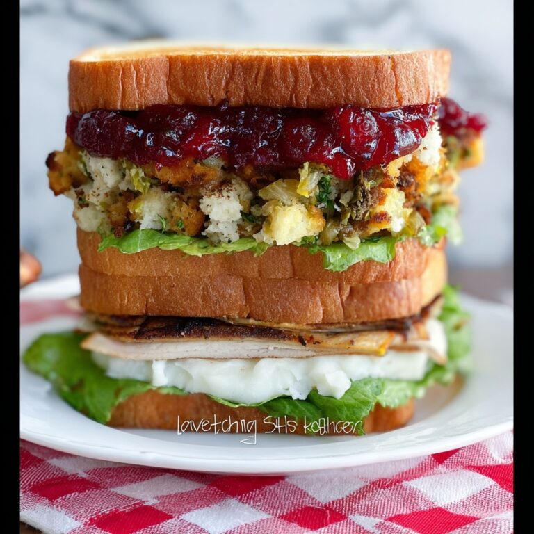 Thanksgiving Leftovers Sandwich Recipe