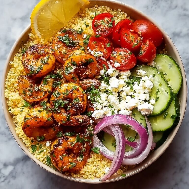 Easy Mediterranean Shrimp Bowls Recipe