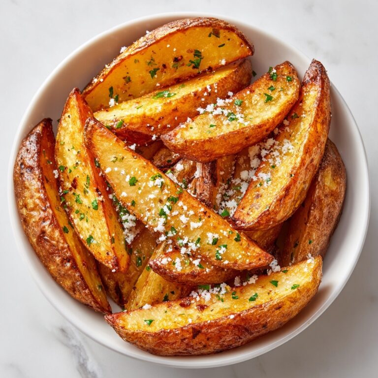 Rosemary Parmesan Potato Wedges Recipe