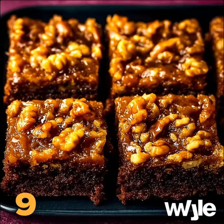 Buttery Pecan Pie Brownies Recipe