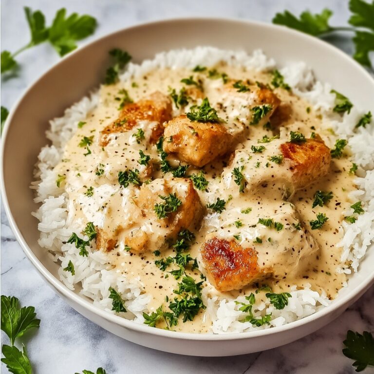 Creamy Smothered Chicken and Rice Recipe