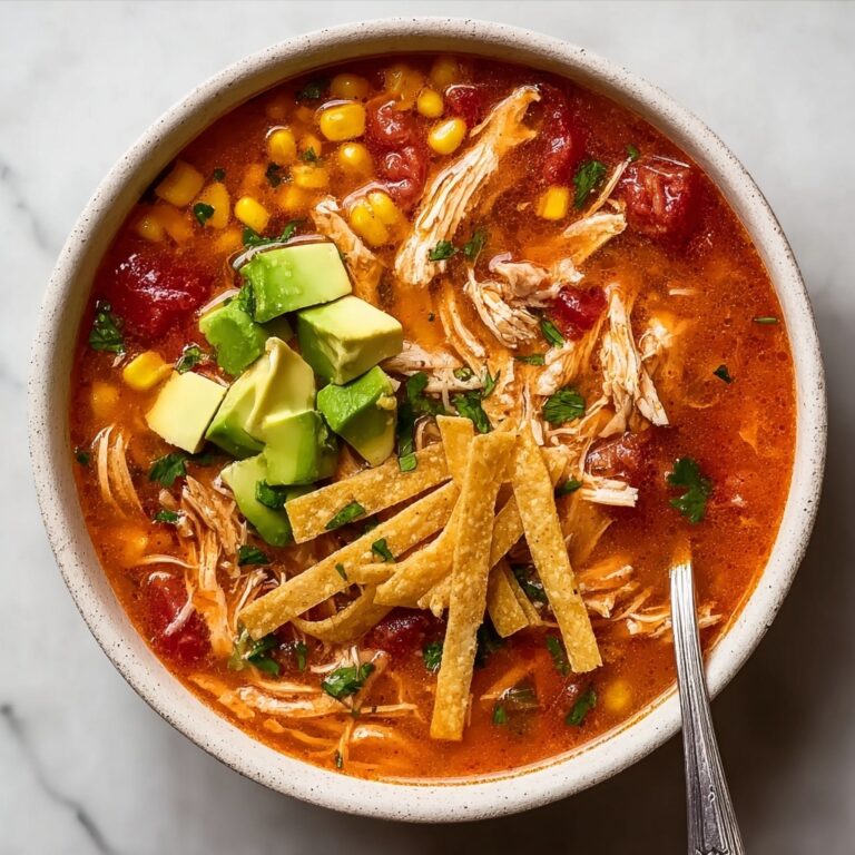 Fall Chicken Tortilla Soup Recipe