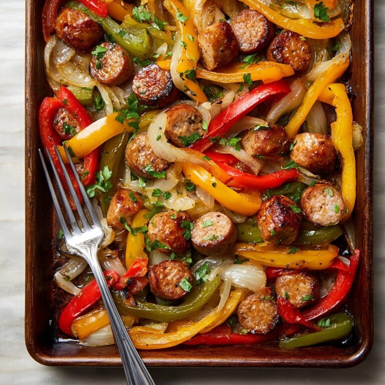 Sheet-Pan Sausage & Peppers Recipe