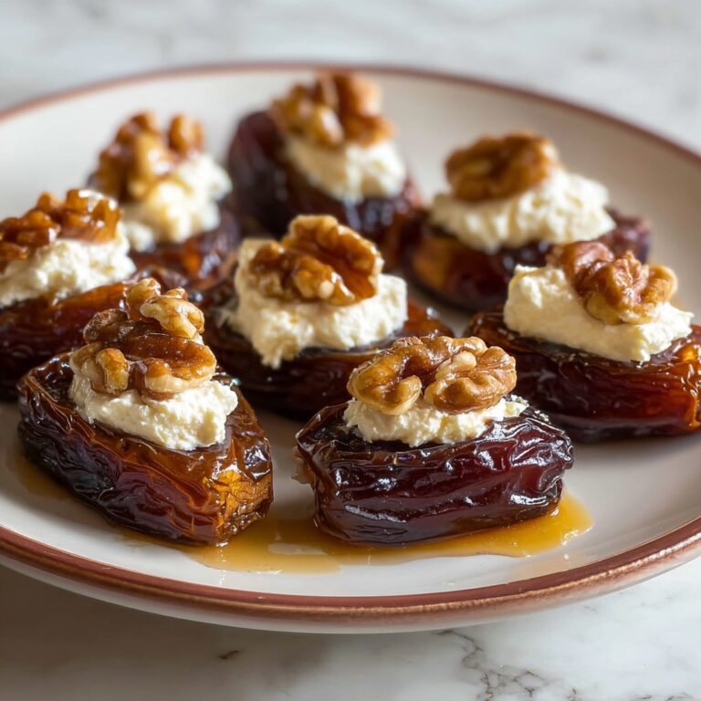 Pumpkin Goat Cheese Stuffed Dates Recipe