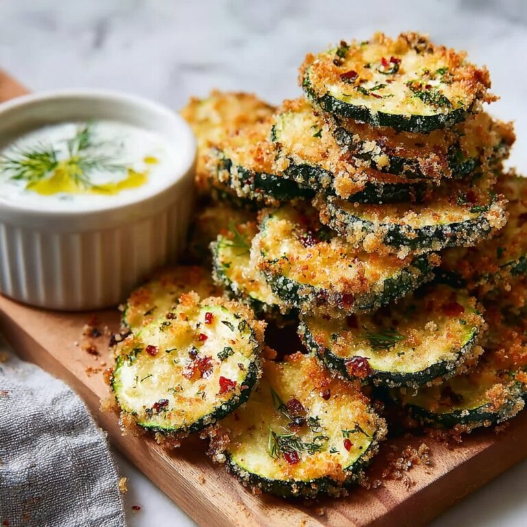 Low-Carb Baked Zucchini Chips Recipe