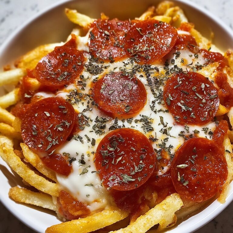Pepperoni Pizza Fries Recipe