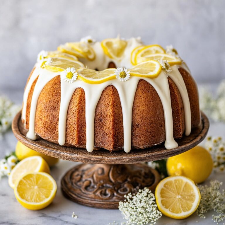 Lemon Bundt Cake Recipe